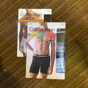 Calvin Klein underwear microfiber (3pair)&100%cotton(3pair)